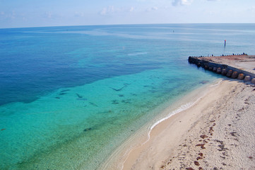 Fototapeta na wymiar Dry Tortugas beach
