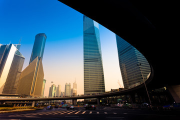 Fototapeta premium shanghai office building