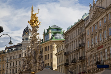 ancient architecture in the city of Vienna