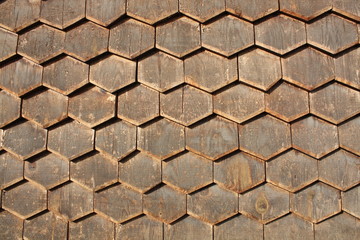 Wooden Cladded Wall