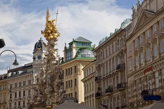 ancient architecture in the city of Vienna