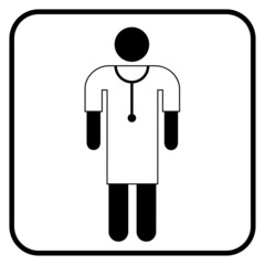 doctor symbol, vector