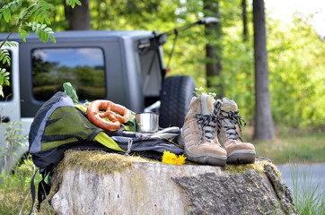 Picknick Rucksack Auto