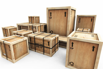 Wooden Shipping Crates