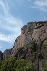 Fototapeta na wymiar Zion National Park in Utah USA