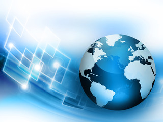 Fototapeta premium Best Internet Concept of global business from concepts series