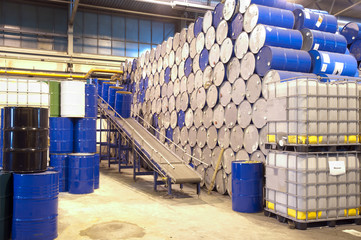 industry depot // Lagerung von Industrie Material