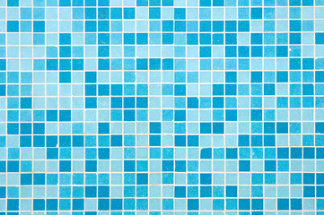 Check pattern tile background, front view.