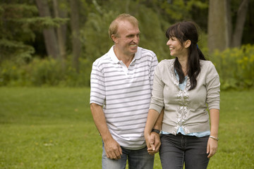 Obraz premium couple outdoors