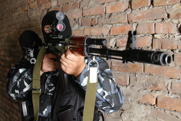 Sniper targeting on scope
