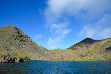 Etang Blau et Pic de la Cometa