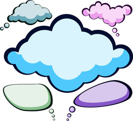 Speech color clouds.