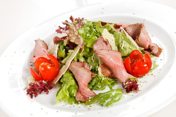 Salad with meat