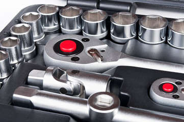 kit of metallic tools