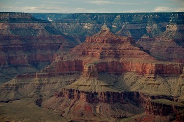 Veduta dettaglio sul Grand Canyon Suth Rim Arizona