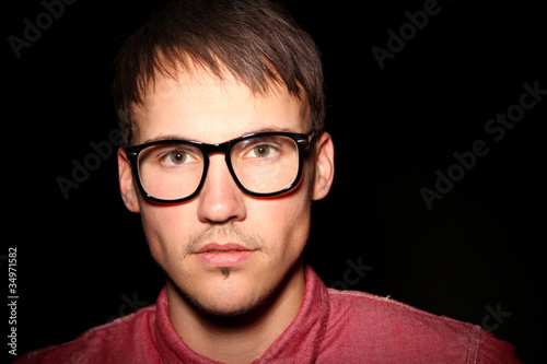 Mann Nerd Brille Mann Nerd Brille