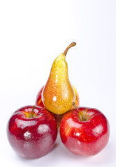 Apfel und Birne