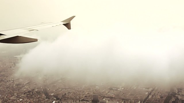 in volo su torino tra le nuvole