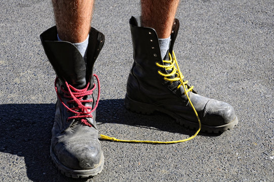 Punk boots
