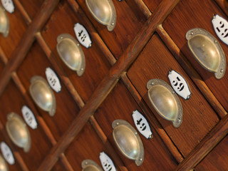 Apotheker Schubladenschrank
