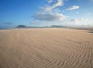 Fuerteventura; Corralejo sand dunes nature park