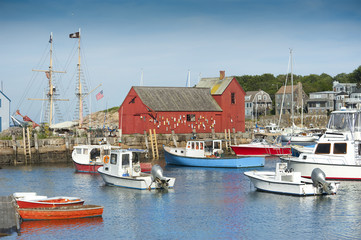 Motif #1 in Rockport harbor