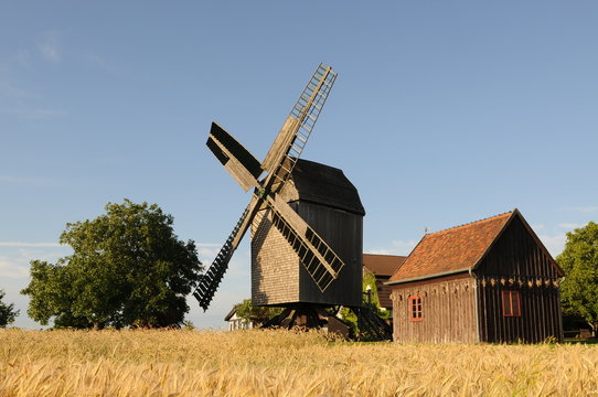 Windm&uuml;hle in der magdeburger B&ouml;rde
