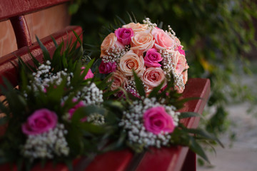 wedding roses bouquet