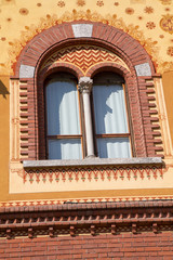 Malerisches italienisches Fenster