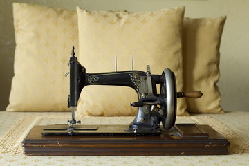 old sewing machine