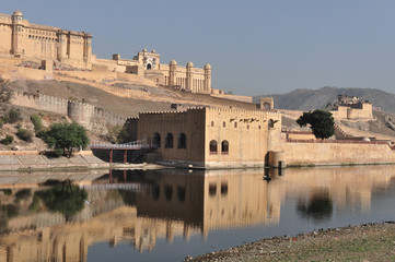 Fototapeta premium Jaipur - Amber Palast