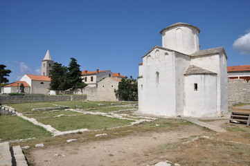 Fototapeta na wymiar Kathedrale w Nin, Chorwacja
