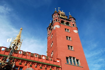 Obraz premium Basel City Hall, Switzerland