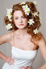 Naklejka premium fashion girl