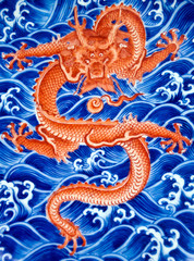 Chinese Red dragon