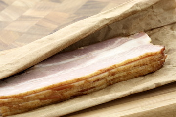 cured delicious bacon