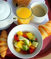 Petit déjeuner vitaminé,