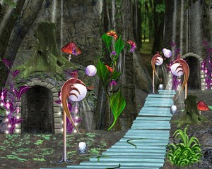 Percorso nel bosco © EllerslieArt