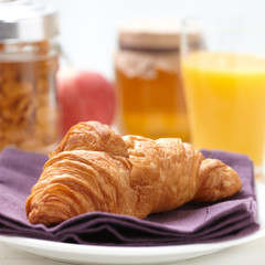 croissant breakfast