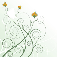 flower design. vector illustration