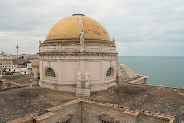 Fototapeta premium Cúpula de la Catedral de Cádiz