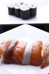 Sushi close up