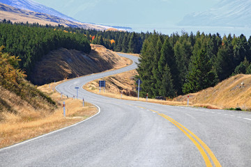 road stretching out