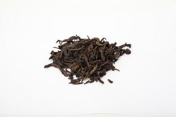 chinese tea isolated on white