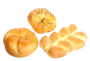 Three loaf of roll