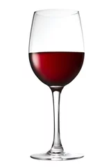 Photo sur Plexiglas Vin Still-life with the red wine glass