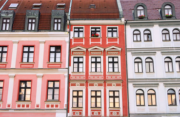 Liberec Hausfassaden - Liberec facade 01