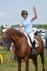 Fototapeta premium sport équestre