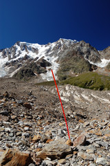 summer view of Monte Rosa