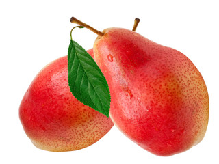 pear isolated on white background